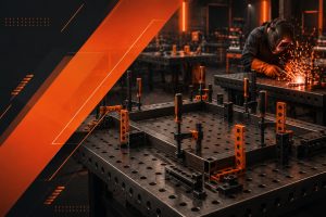 Read more about the article Jak zwiększyć powtarzalność produkcji dzięki stołom spawalniczym i systemom mocowania